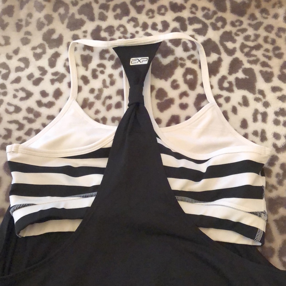 Express Expcore Performance Racerback Tank In Bla… - image 8